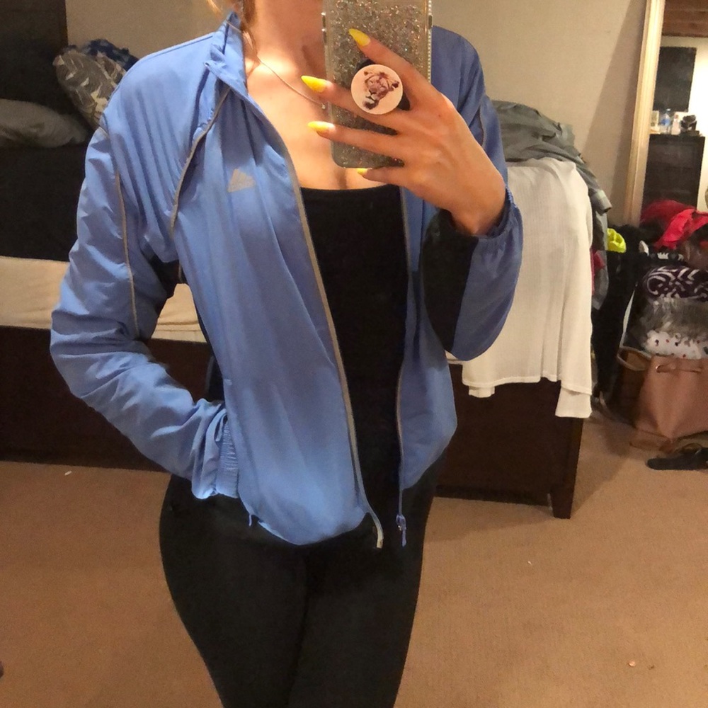 Adidas jacket.